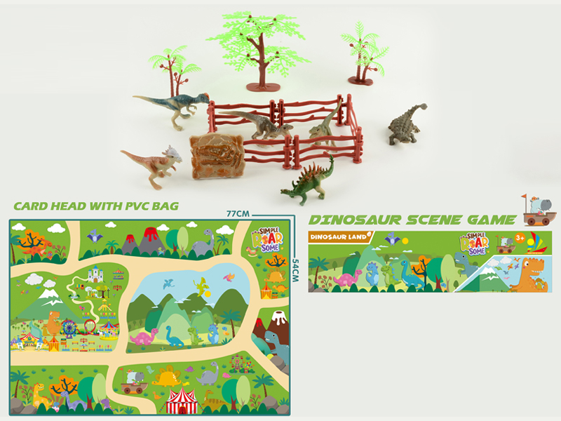 Dinosaur Scene Toy Cover