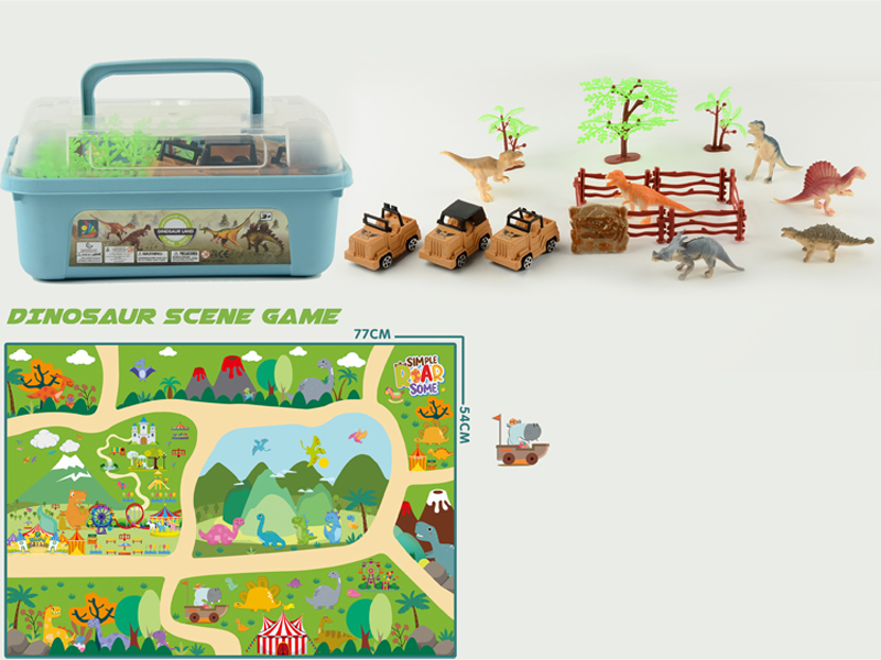 Dinosaur Scene Toy Cover