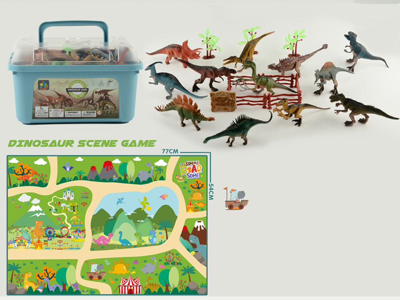 Dinosaur Scene Toy Cover