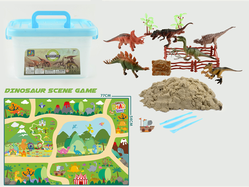 Dinosaur Scene Toy Cover