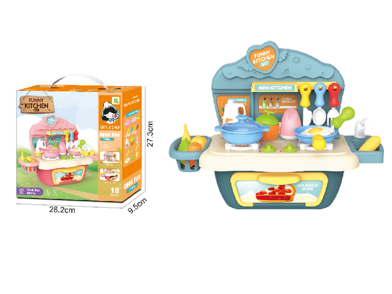 Cartoon Fashion Kitchen (With Light, Sound)