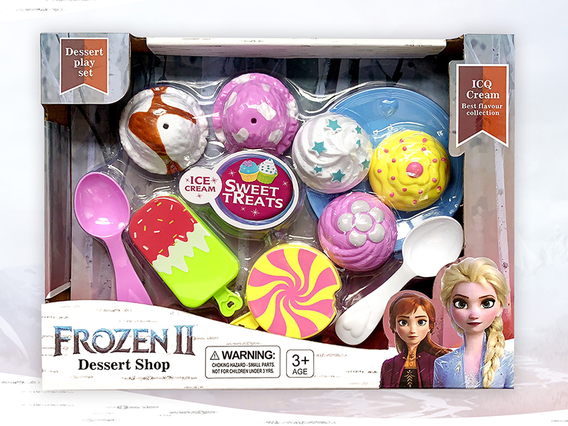 Frozen Ice Cream Set With Lollipop