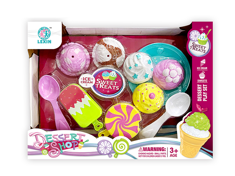 Ice Cream Set With Lollipop