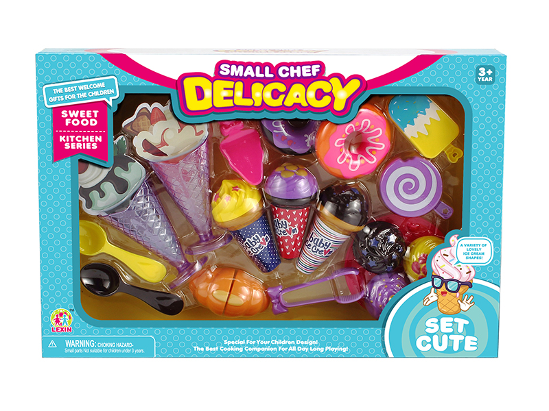 Cake,Cuttable Bread,Doughnuts Set