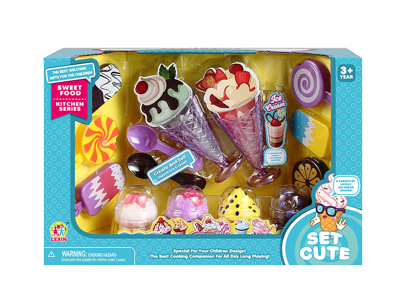 Cake,Ice Cream,Lollipop Set