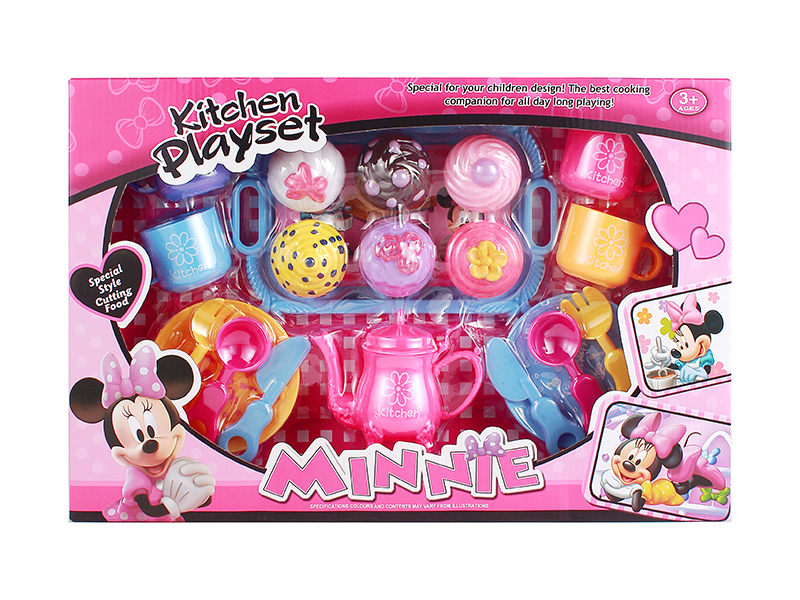 Minnie Tea Set With Cake