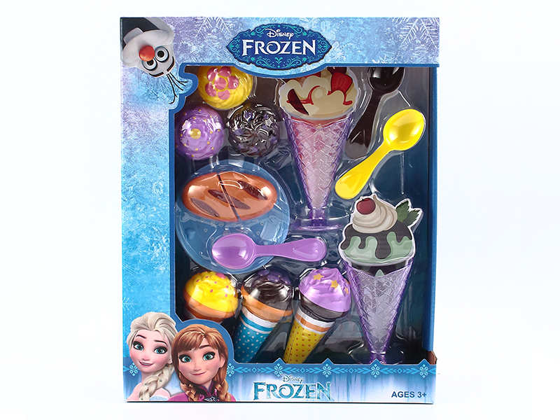 Frozen Cake, Ice Cream,Cuttable Bread Set