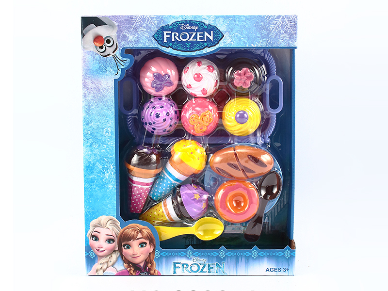 Frozen Cake, Ice Cream,Cuttable Bread Set