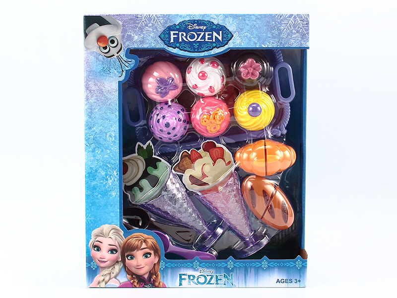 Frozen Cake, Ice Cream,Cuttable Bread Set