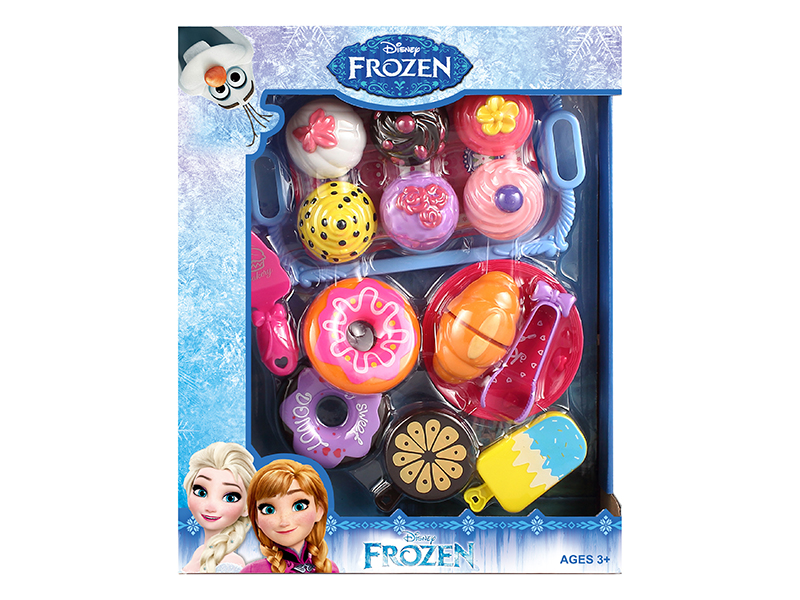 Frozen Cake,Cuttable Bread,Doughnuts Set