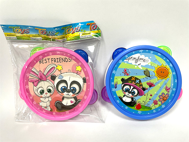 14CM Cartoon Tambourine