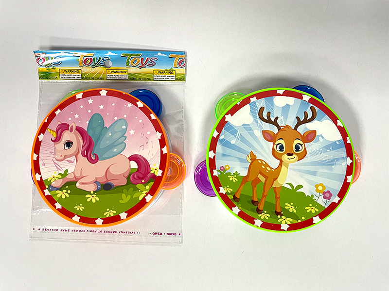 12.5CM Cartoon Tambourine