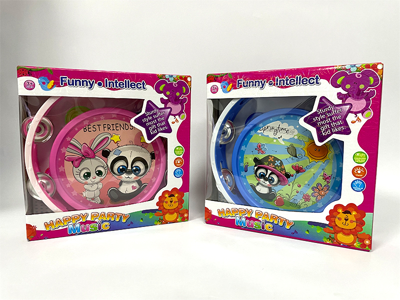Cartoon Tambourine Set