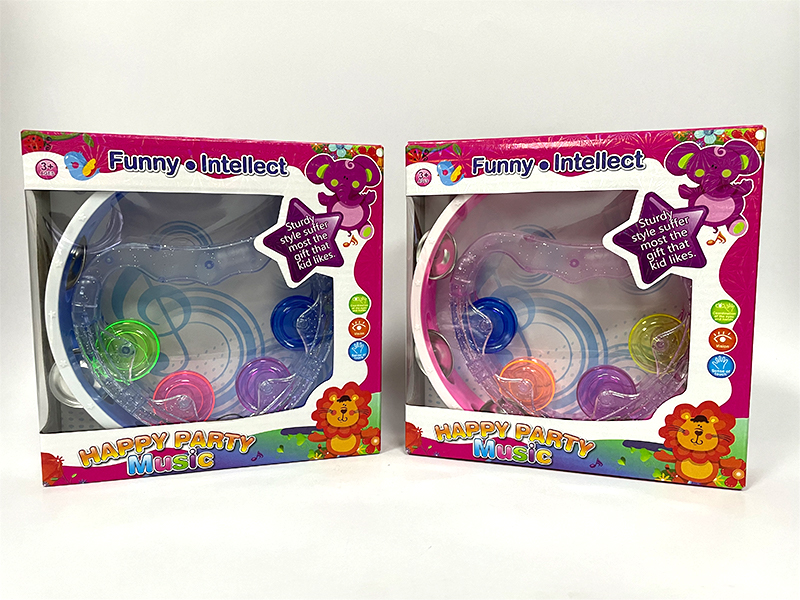 Cartoon Tambourine Set