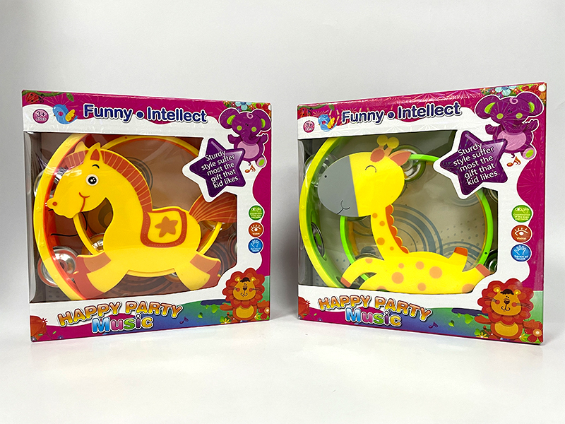 Cartoon Tambourine Set