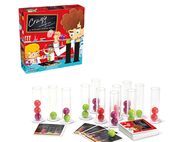 Crazy Scientist Card Table Game