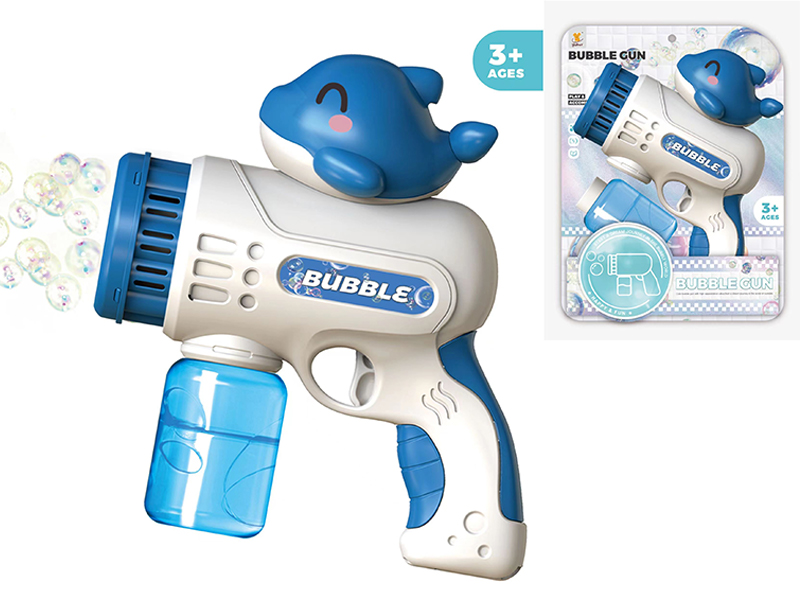 10 Hole Dolphin Bubble Pistol