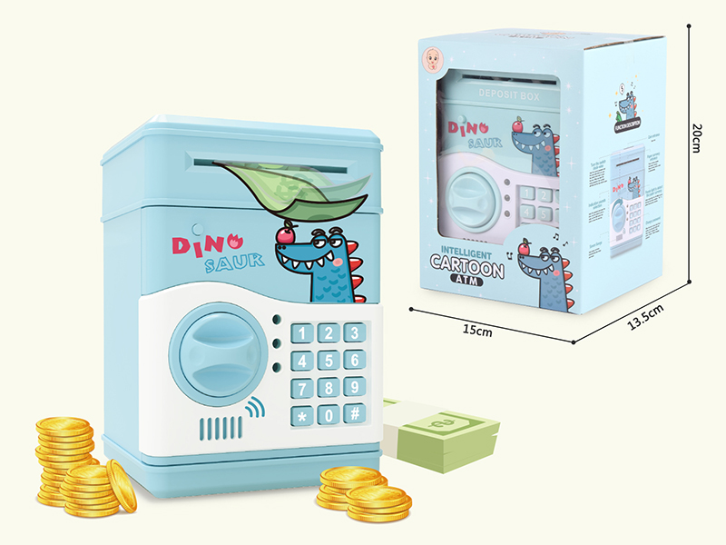 Dinosaur Deposit Box(Pink)