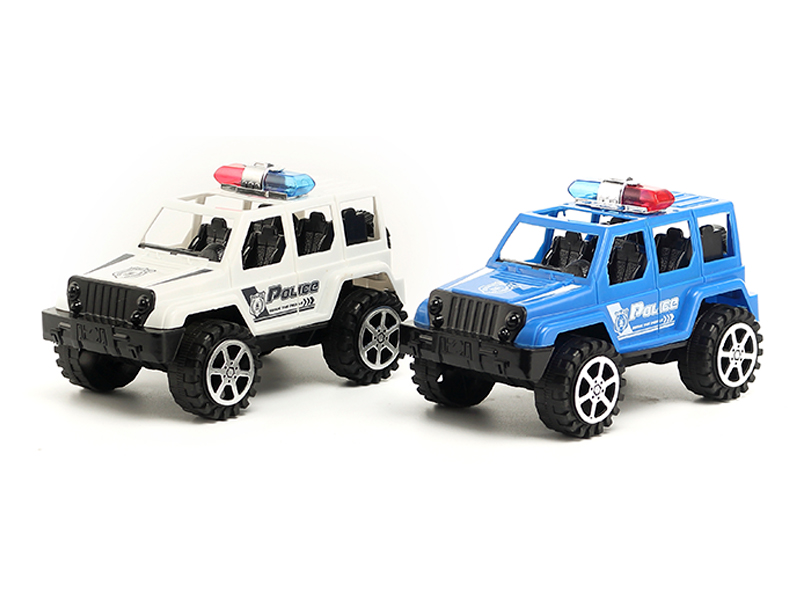 Friction Police Car