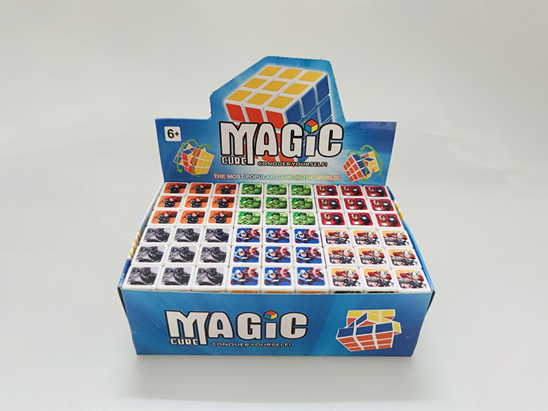 6Pcs Third Level Rubik'S Cube Of League Of Heroes