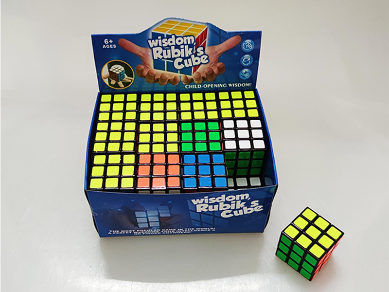 24PCS 3.5CM Fluorescent Sticker Magic Cube