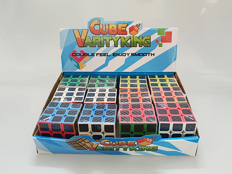 12Pcs Carbon Fiber Third Order Magic Cube