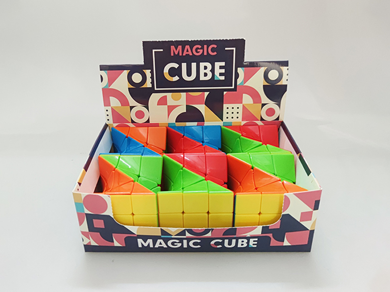 6Pcs Twisted Rubik'S Cube