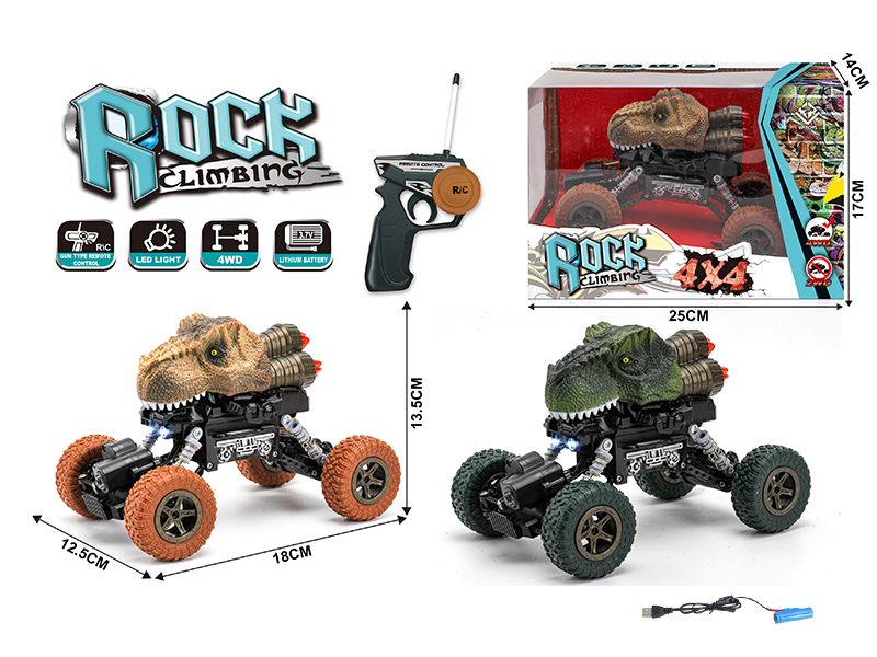 1:22 4WD Tyrannosaurus Rex Remote Control Climbing Car(27Mhz)