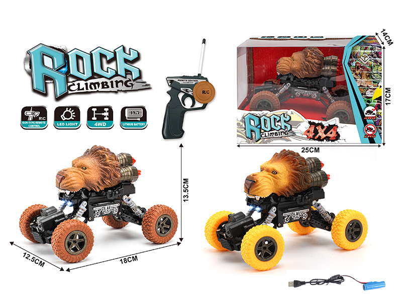 1:22 4WD Lion Remote Control Climbing Car(27Mhz)