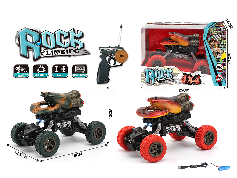 1:22 4WD Lobster Remote Control Climbing Car(27Mhz)