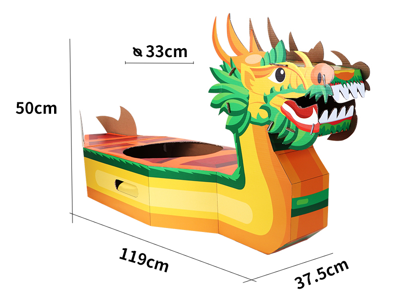 Wearable Carton Dragon Boat