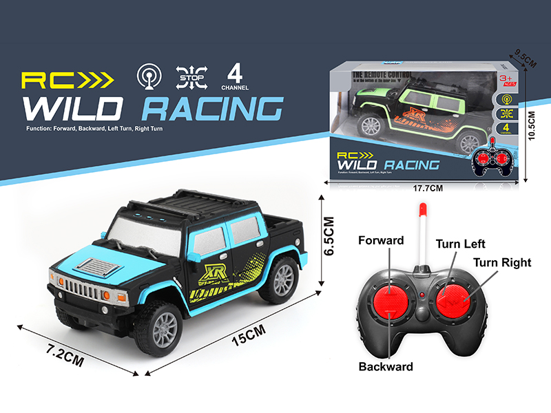 4-Channel Remote Control Hummer Car