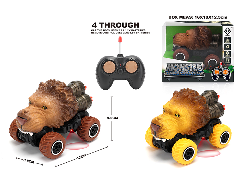 1:43 4-Channel Remote Control Lion Mini Cross-Country Car