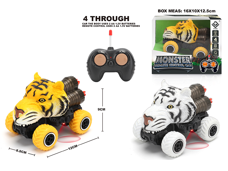1:43 4-Channel Remote Control Tiger Mini Cross-Country Car