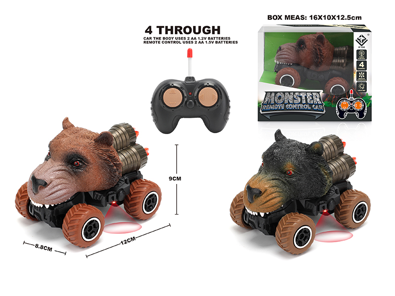 1:43 4-Channel Remote Control Bear Mini Cross-Country Car