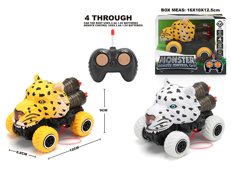 1:43 4-Channel Remote Control Leopard Mini Cross-Country Car