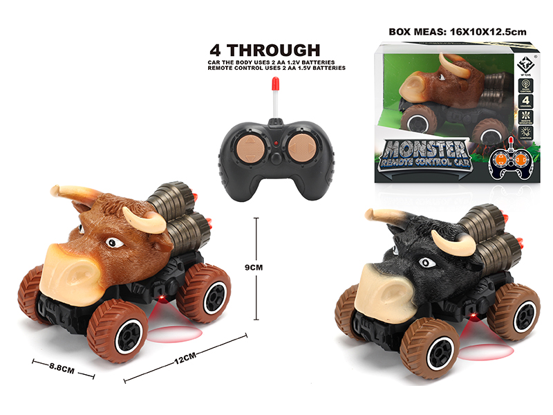 1:43 4-Channel Remote Control Bull Mini Cross-Country Car