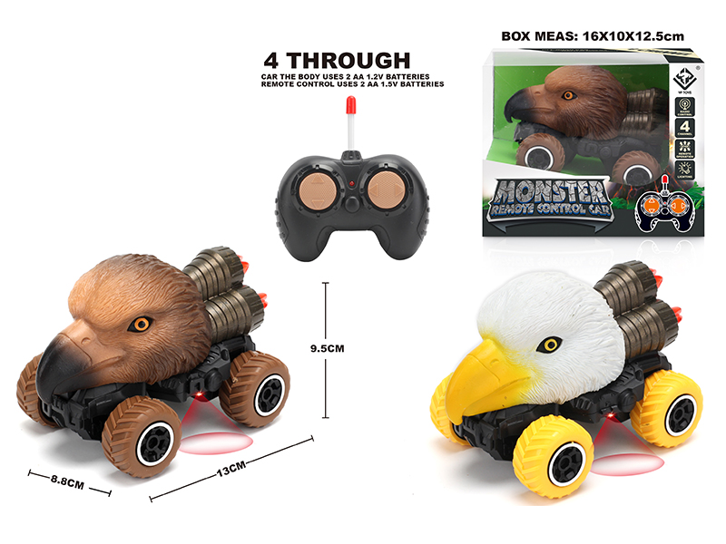 1:43 4-Channel Remote Control Eagle Mini Cross-Country Car