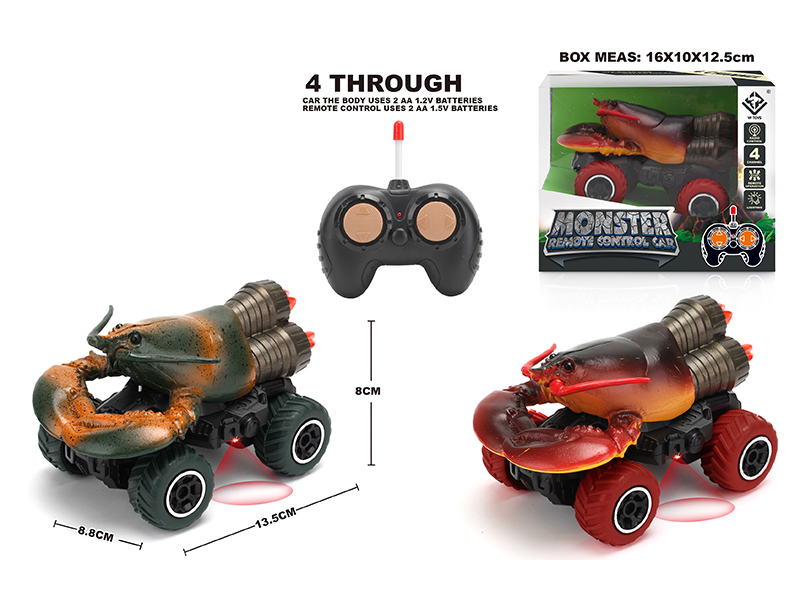 1:43 4-Channel Remote Control Lobster Mini Cross-Country Car