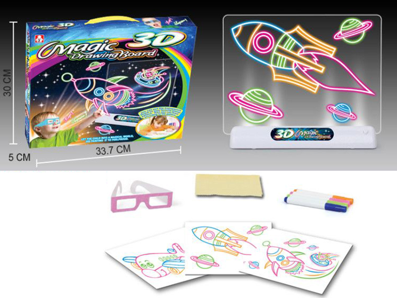 3D Magic Drawing Board(Space Exploration)