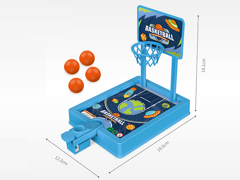 Tabletop Basketball Shooting Game (Blue) Space Theme
