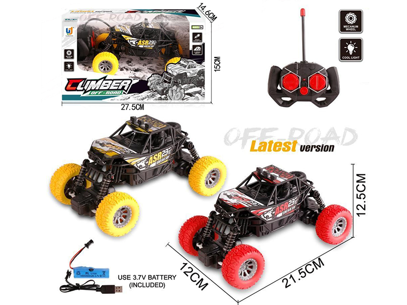 27Mhz 4-Channel Remote Control Off-Road Vehicle With Light