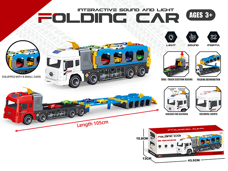 Folding Catapult Car With Sound And Light