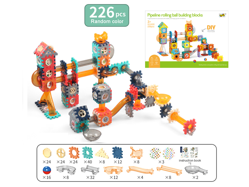 226PCS Pipe Building Block