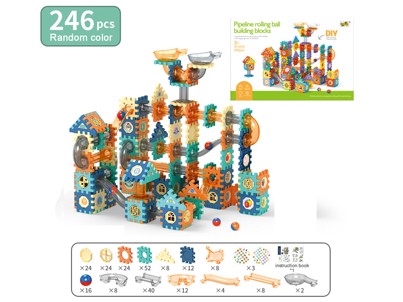 246PCS Pipe Building Block