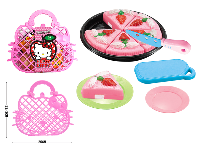 Cake Cutting Toy Hello Kitty Handbag