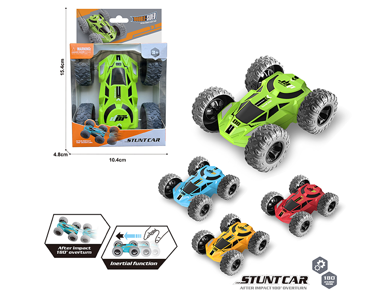 4WD Friction Double-Sided Stunt Car