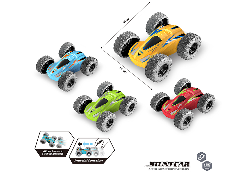 4WD Friction Double-Sided Stunt Car