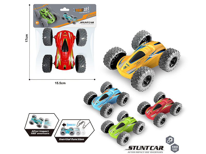 4WD Friction Double-Sided Stunt Car
