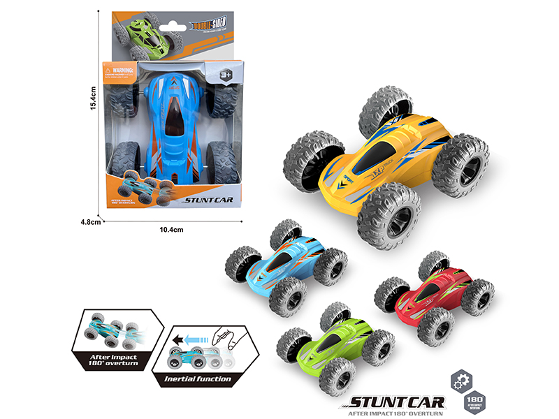 4WD Friction Double-Sided Stunt Car